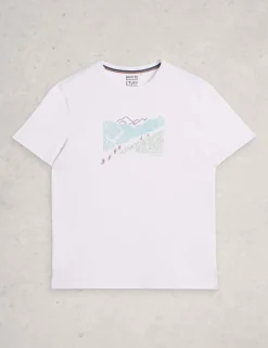 Pure Cotton Pedal Graphic T-Shirt