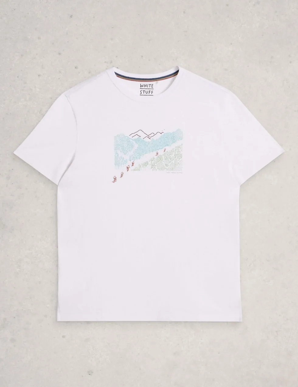 Pure Cotton Pedal Graphic T-Shirt