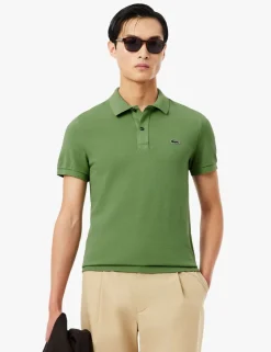 Pure Cotton Pique Polo Shirt