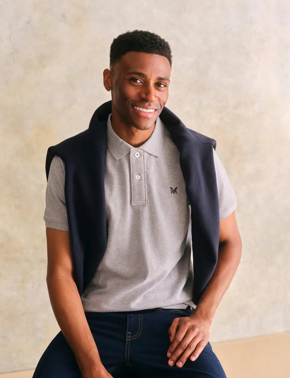 Pure Cotton Pique Polo Shirt