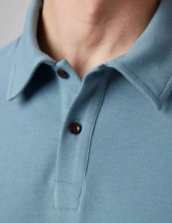 Pure Cotton Pique Polo Shirt