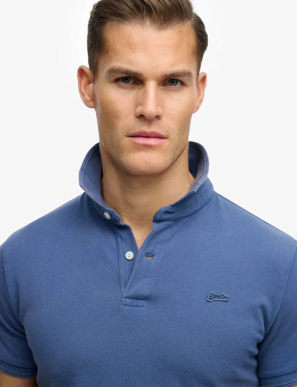 Pure Cotton Pique Polo Shirt