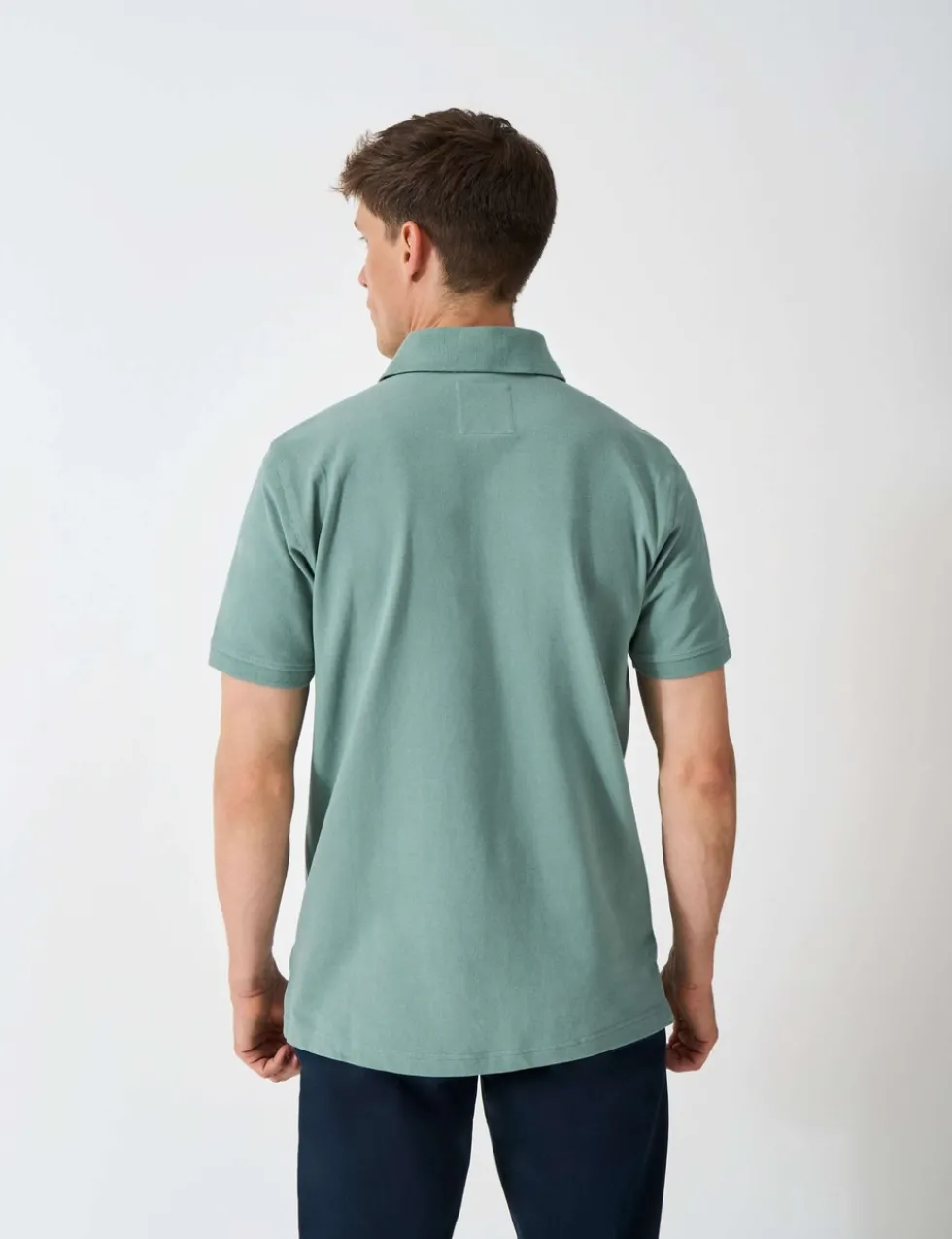 Pure Cotton Pique Polo Shirt