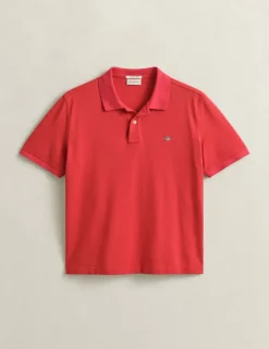 Pure Cotton Pique Polo Shirt
