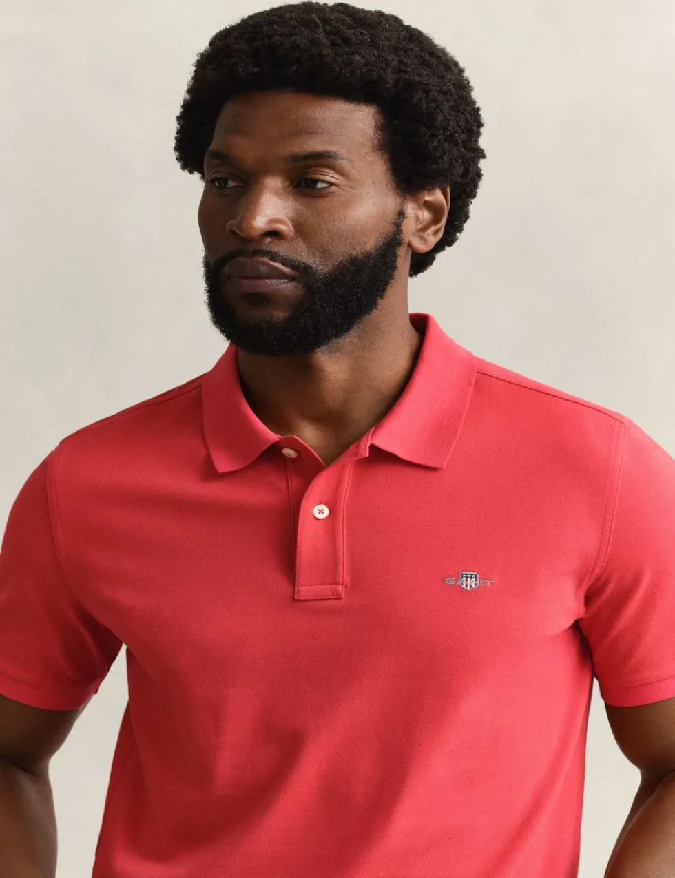 Pure Cotton Pique Polo Shirt