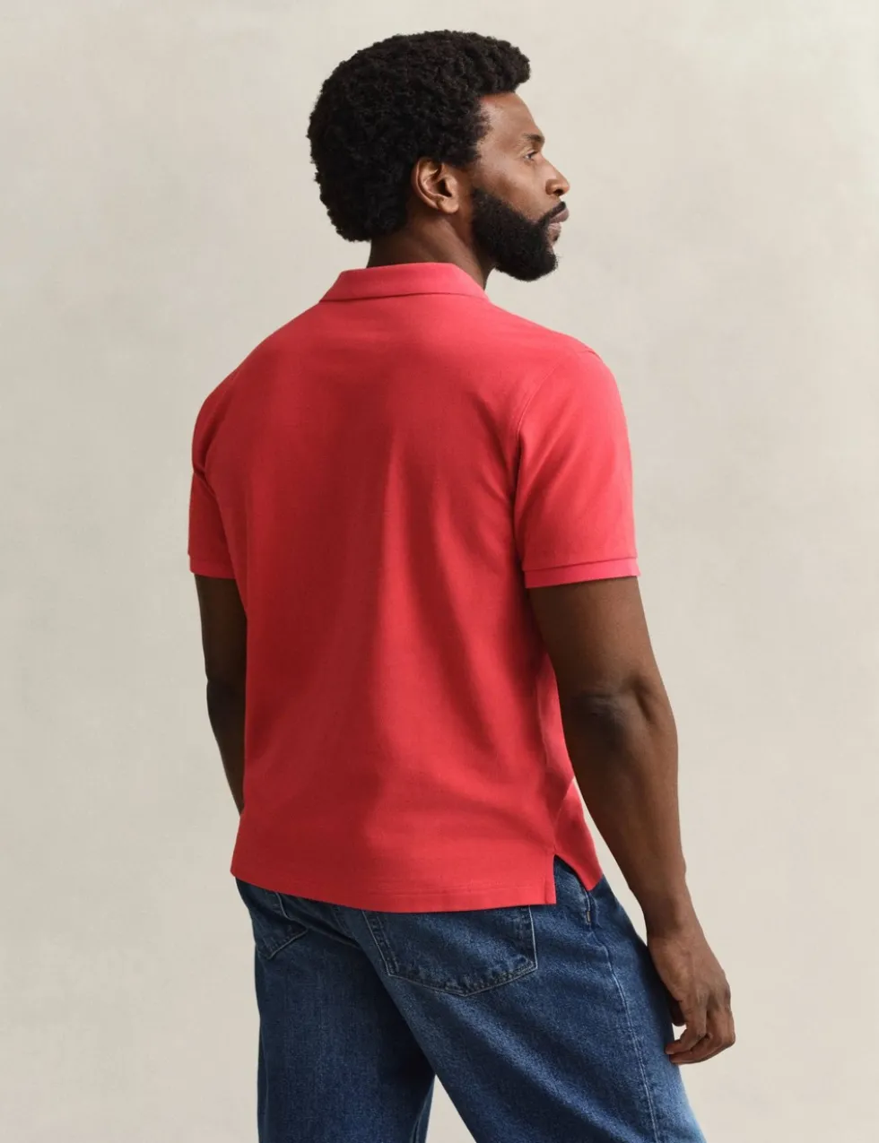 Pure Cotton Pique Polo Shirt