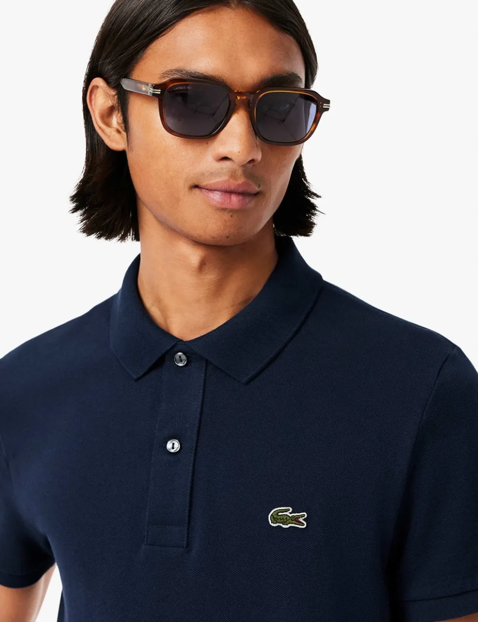 Pure Cotton Pique Polo Shirt