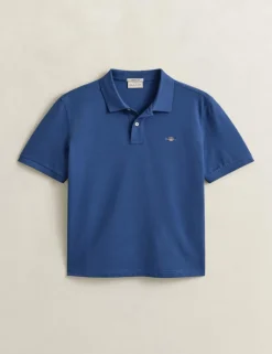 Pure Cotton Pique Polo Shirt