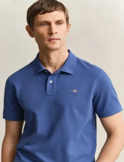 Pure Cotton Pique Polo Shirt
