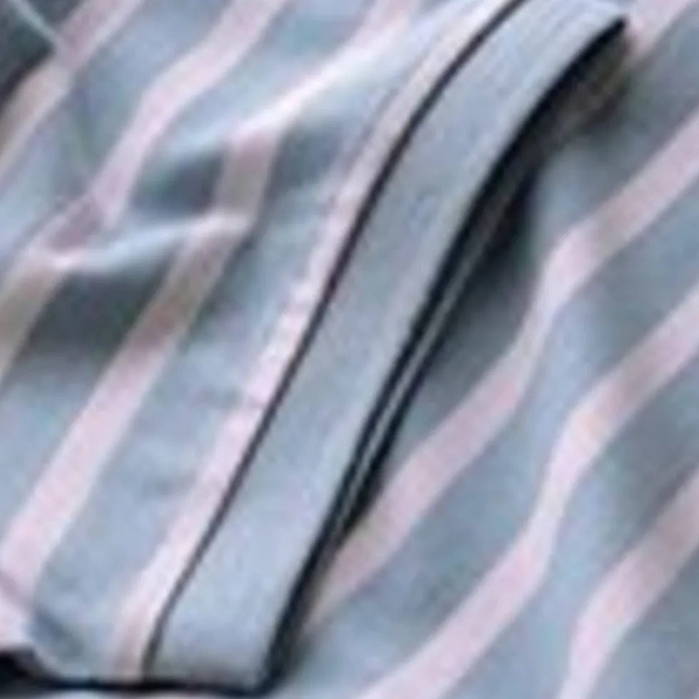 Pure Cotton Pique Striped Polo Shirt