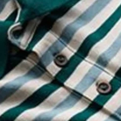 Pure Cotton Pique Striped Polo Shirt