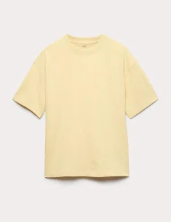 Pure Cotton Plain T-Shirt (6-16 Yrs)