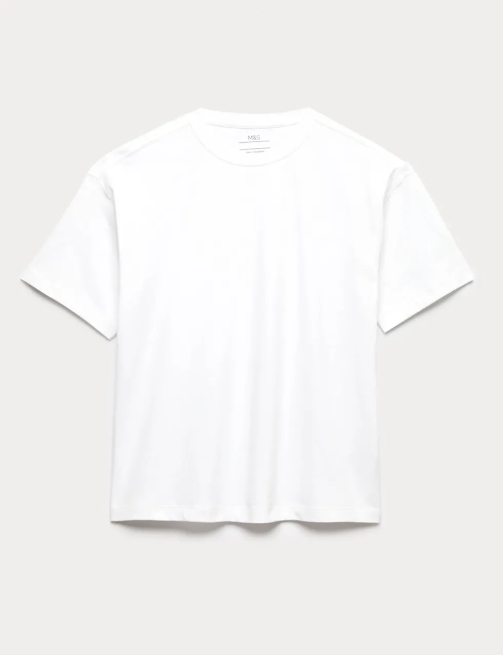 Pure Cotton Plain T-Shirt (6-16 Yrs)