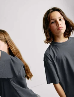 Pure Cotton Plain T-Shirt (6-16 Yrs)