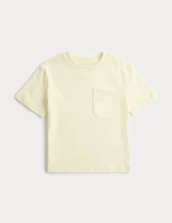 Pure Cotton Pocket T-Shirt (2-8 Yrs)