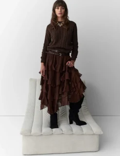 Pure Cotton Pointelle Jumper