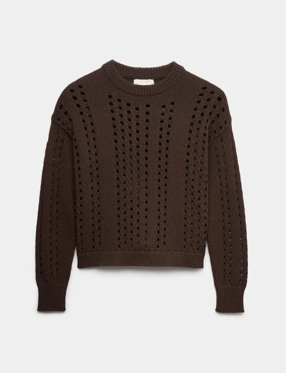 Pure Cotton Pointelle Jumper