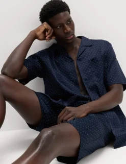 Pure Cotton Polka Dot Pyjama Set