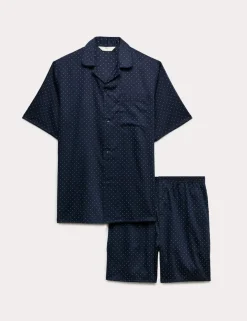 Pure Cotton Polka Dot Pyjama Set