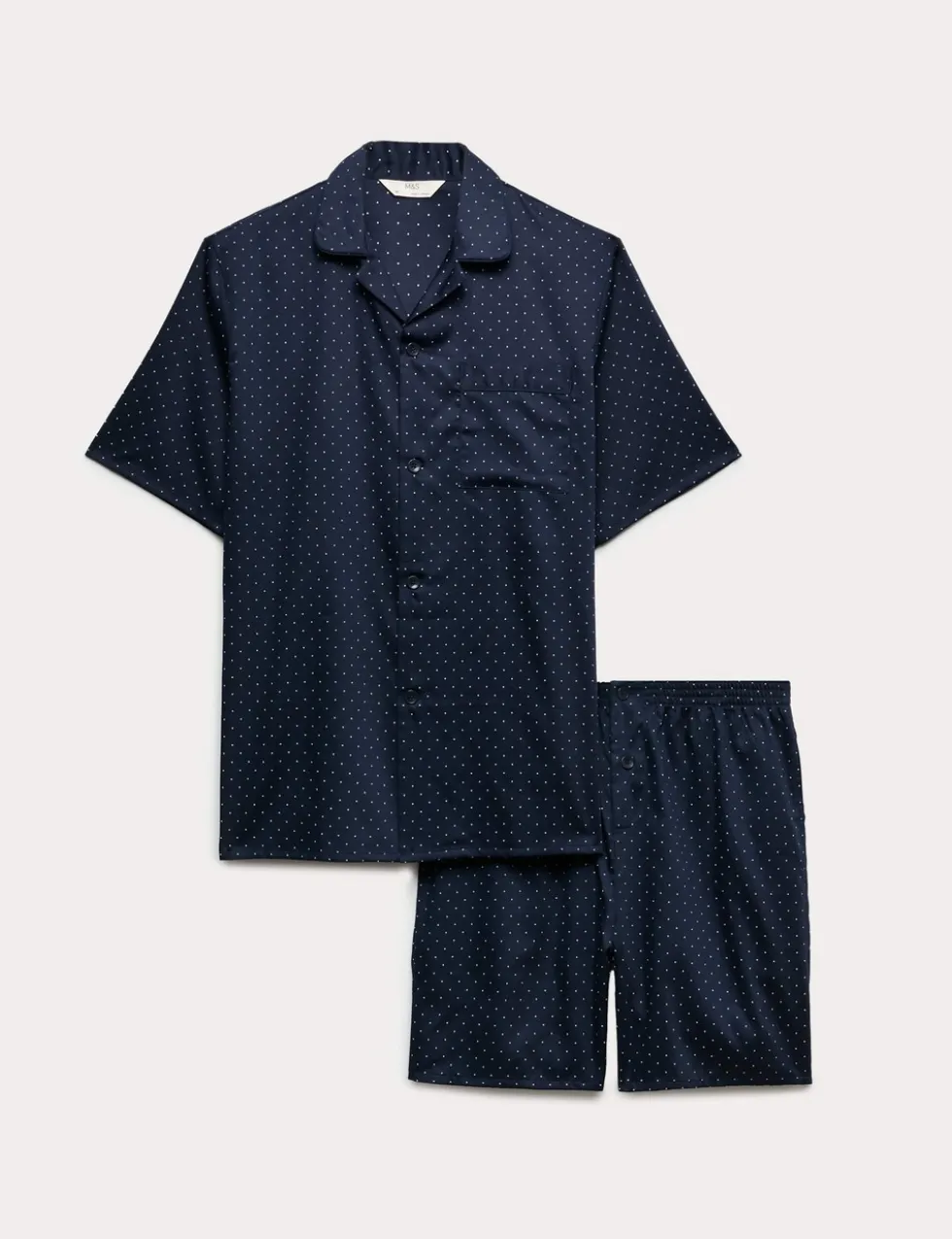 Pure Cotton Polka Dot Pyjama Set