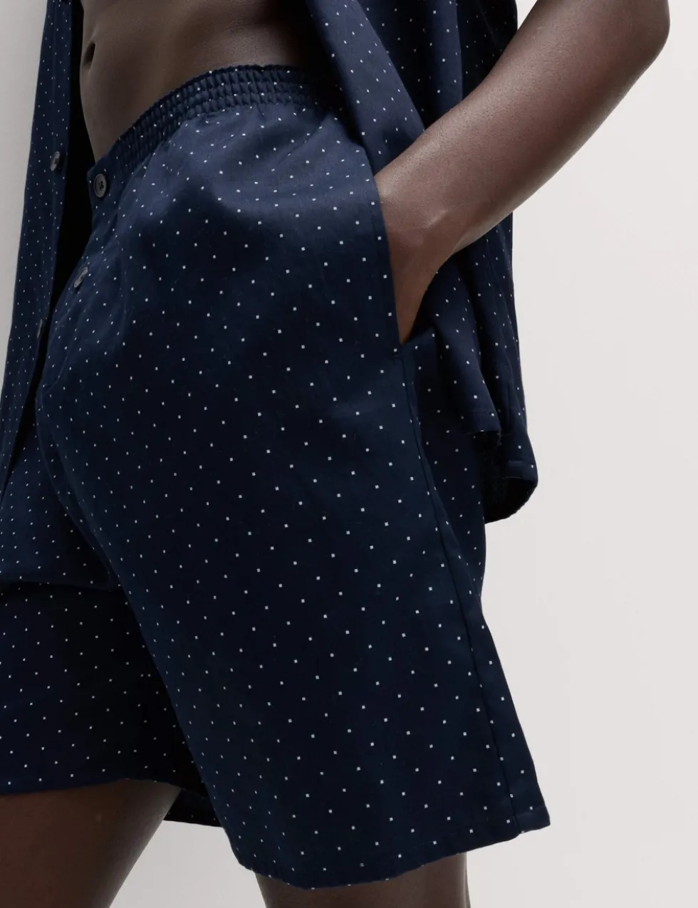 Pure Cotton Polka Dot Pyjama Set