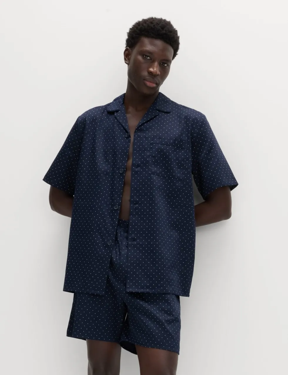 Pure Cotton Polka Dot Pyjama Set