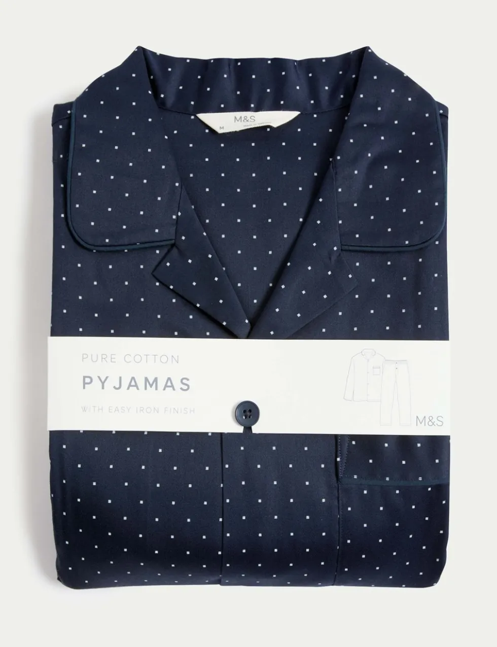 Pure Cotton Polka Dot Pyjama Set