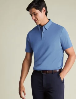 Pure Cotton Polo Shirt