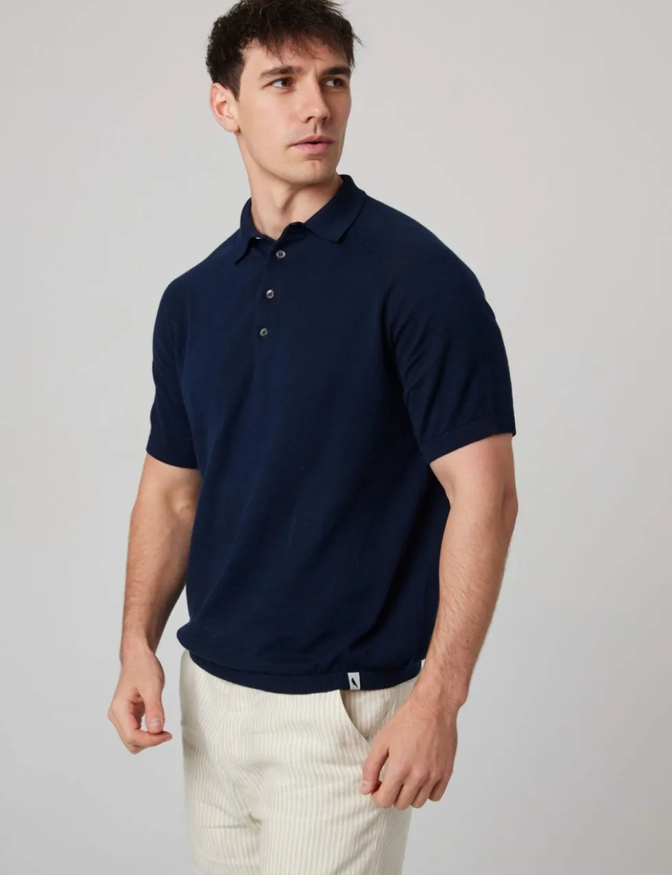 Pure Cotton Polo Shirt