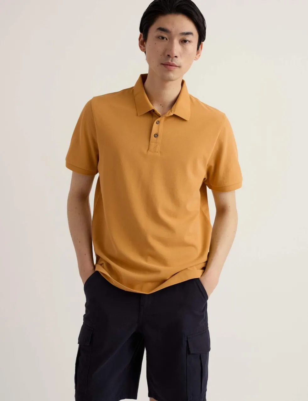 Pure Cotton Polo Shirt