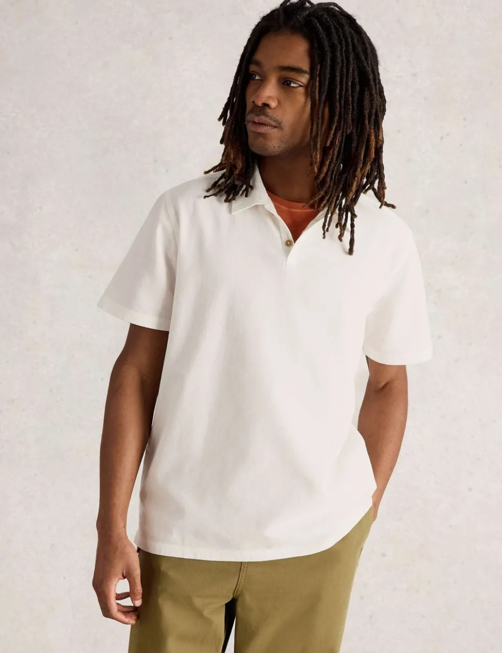 Pure Cotton Polo Shirt