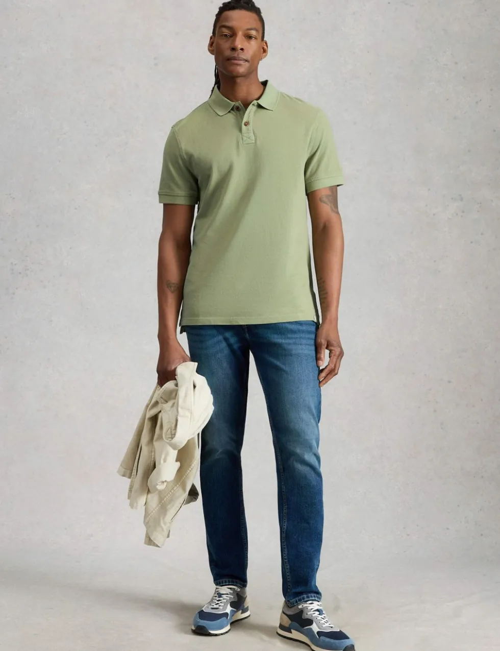 Pure Cotton Polo Shirt