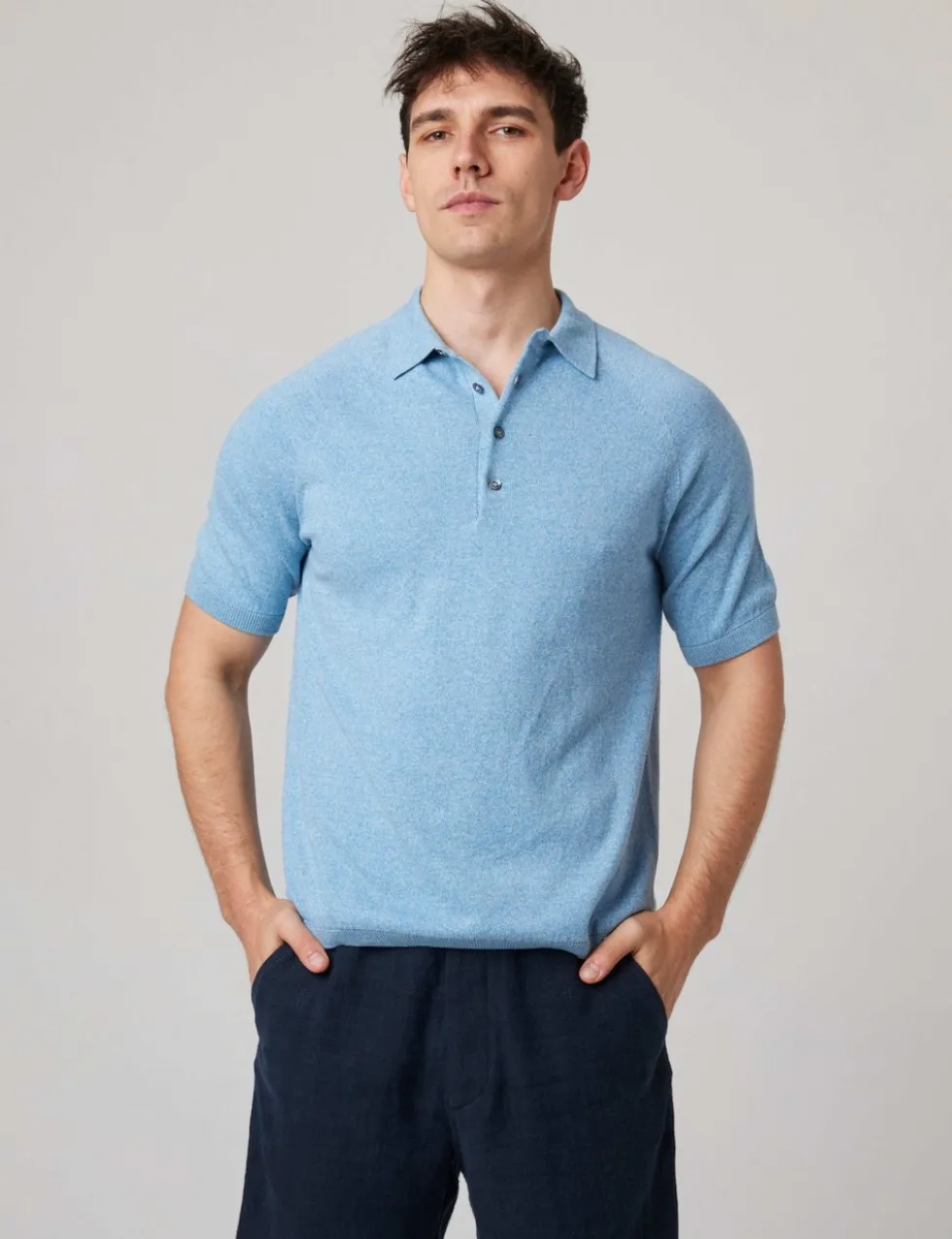 Pure Cotton Polo Shirt