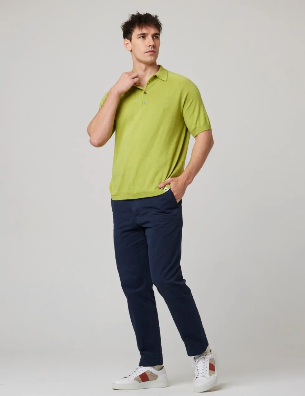 Pure Cotton Polo Shirt