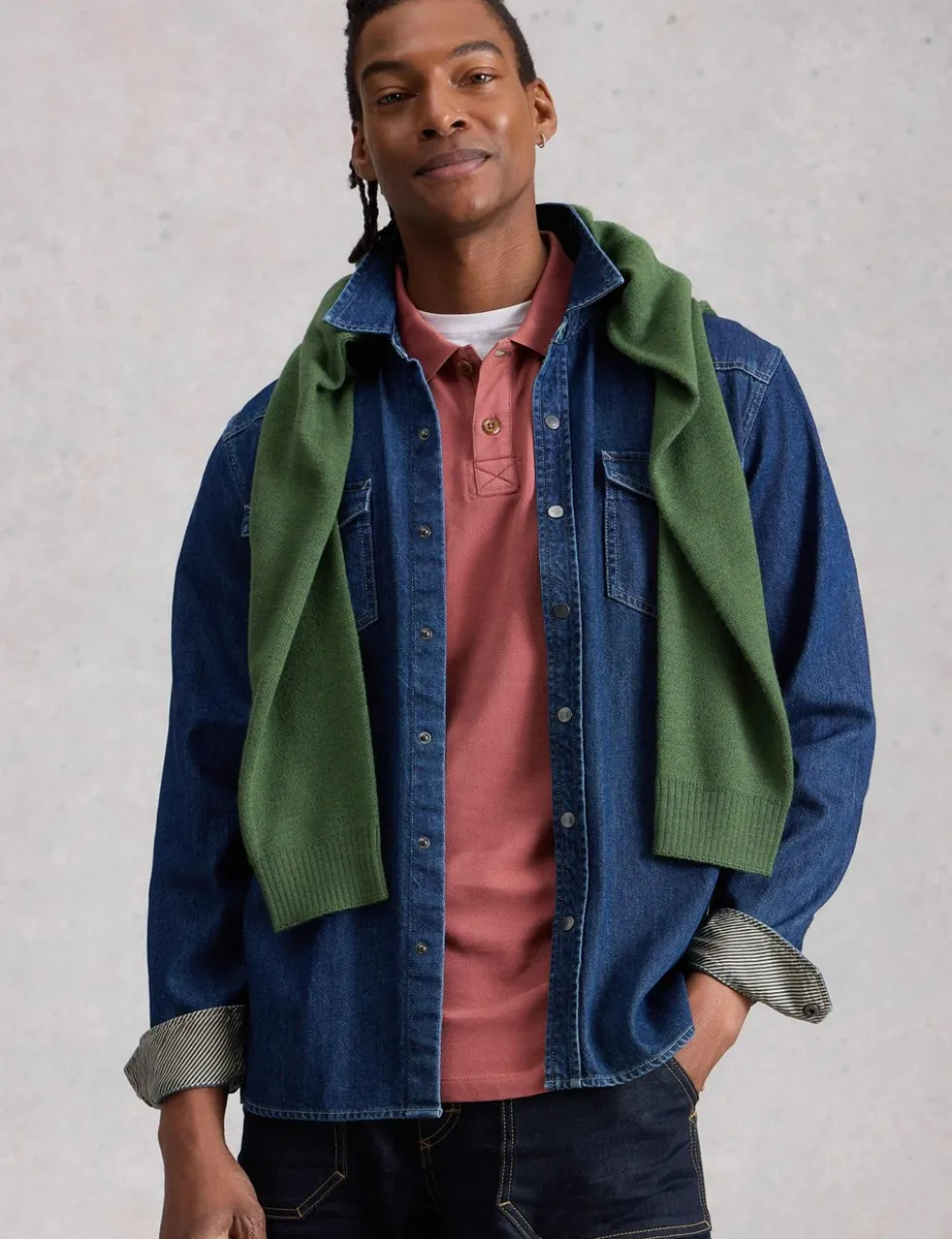 Pure Cotton Polo Shirt