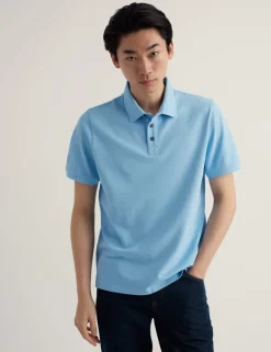 Pure Cotton Polo Shirt
