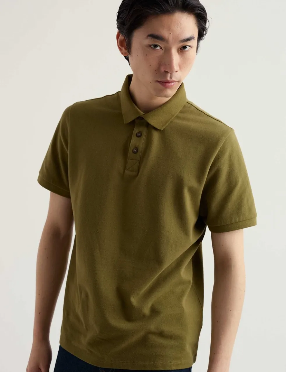 Pure Cotton Polo Shirt