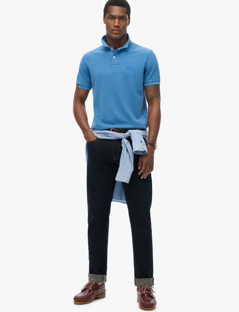 Pure Cotton Polo Shirt