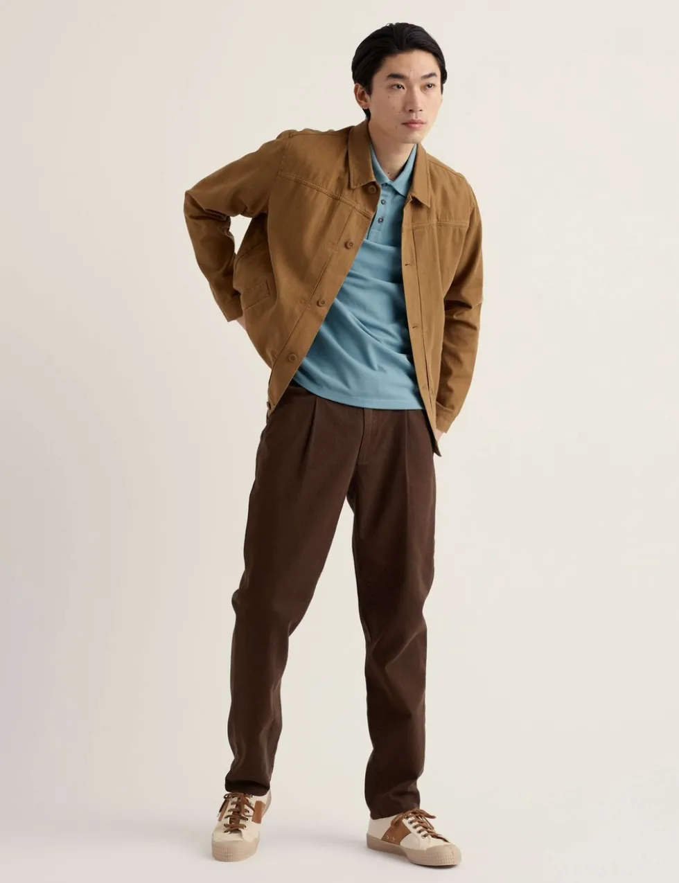 Pure Cotton Polo Shirt