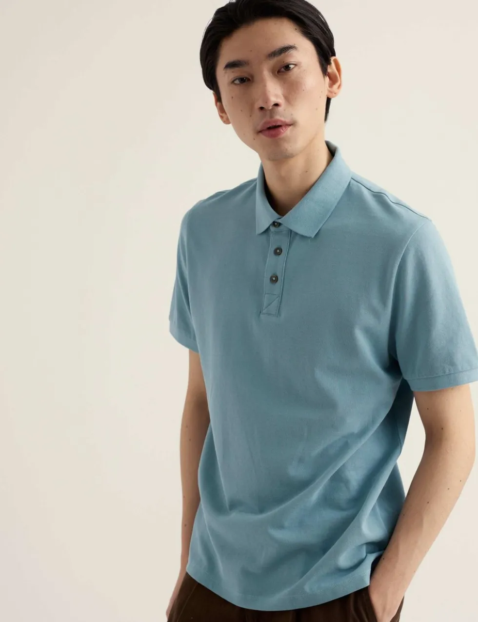 Pure Cotton Polo Shirt