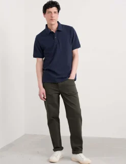 Pure Cotton Polo Shirt