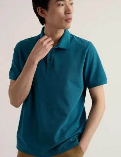 Pure Cotton Polo Shirt
