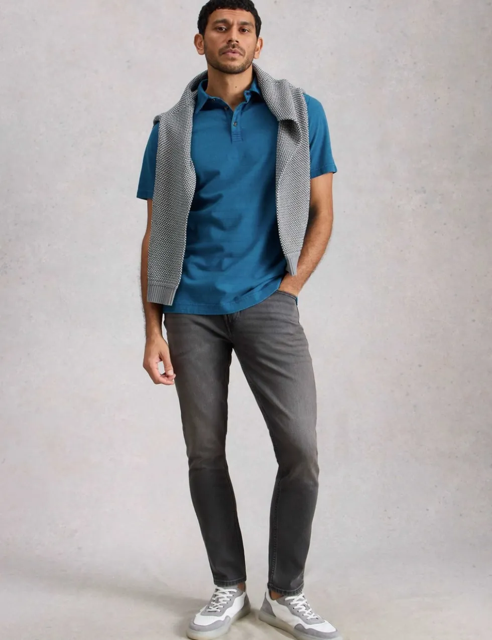 Pure Cotton Polo Shirt