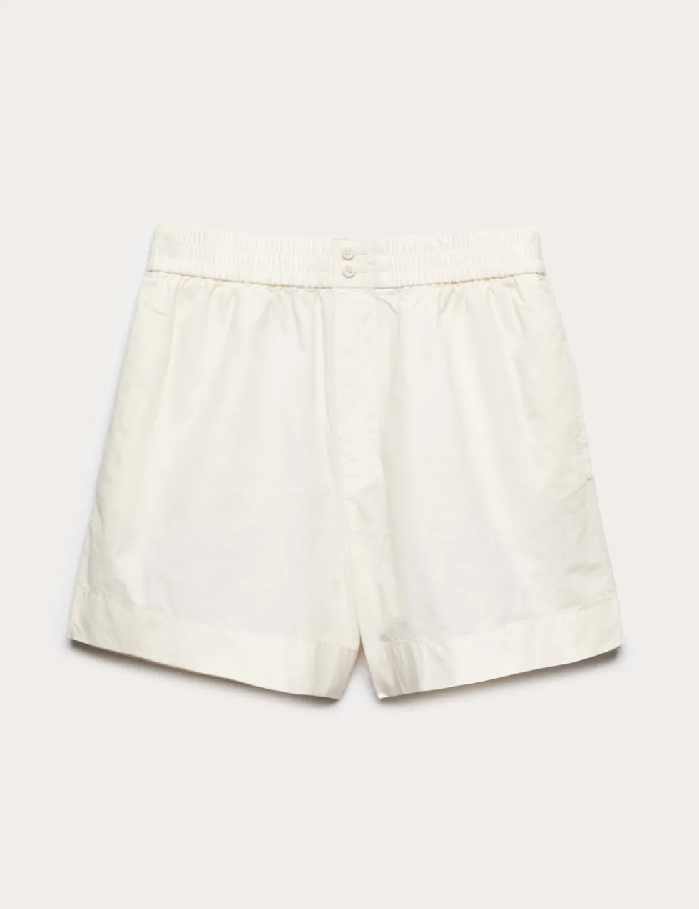 Pure Cotton Poplin High Waisted Shorts