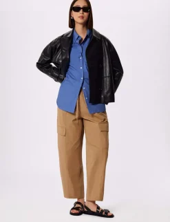 Pure Cotton Poplin Oversized Shirt