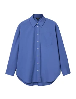 Pure Cotton Poplin Oversized Shirt