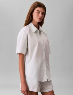 Pure Cotton Poplin Shortie Set