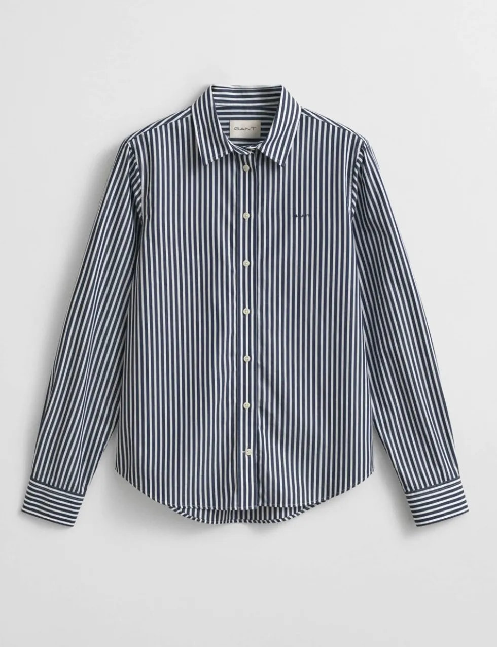 Pure Cotton Poplin Striped Shirt