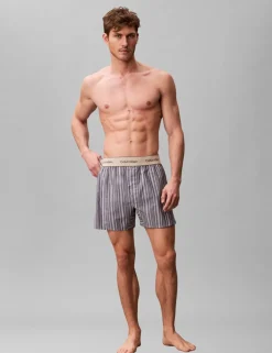 Pure Cotton Poplin Striped Boxers