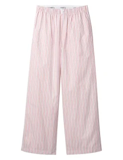 Pure Cotton Poplin Striped Pyjama Bottoms